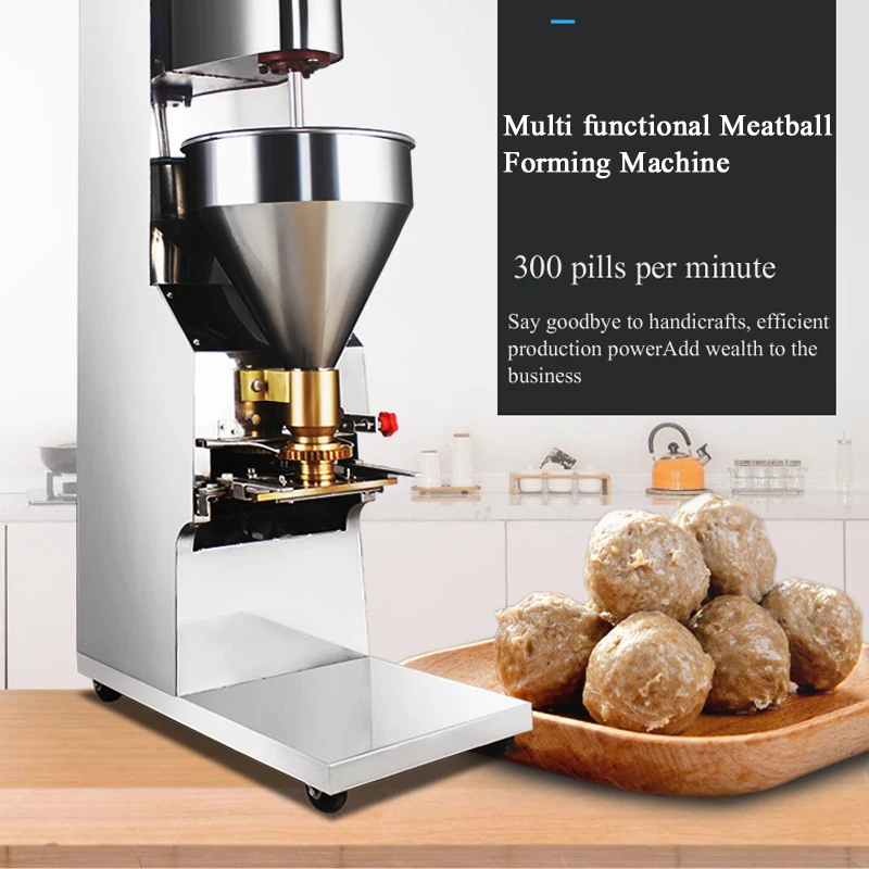 Automatic Meatball Forming Making Machine Glutinous Rice Ball Fish BallMaking Meatball Making Machine Ball Maker Kitchen Tool