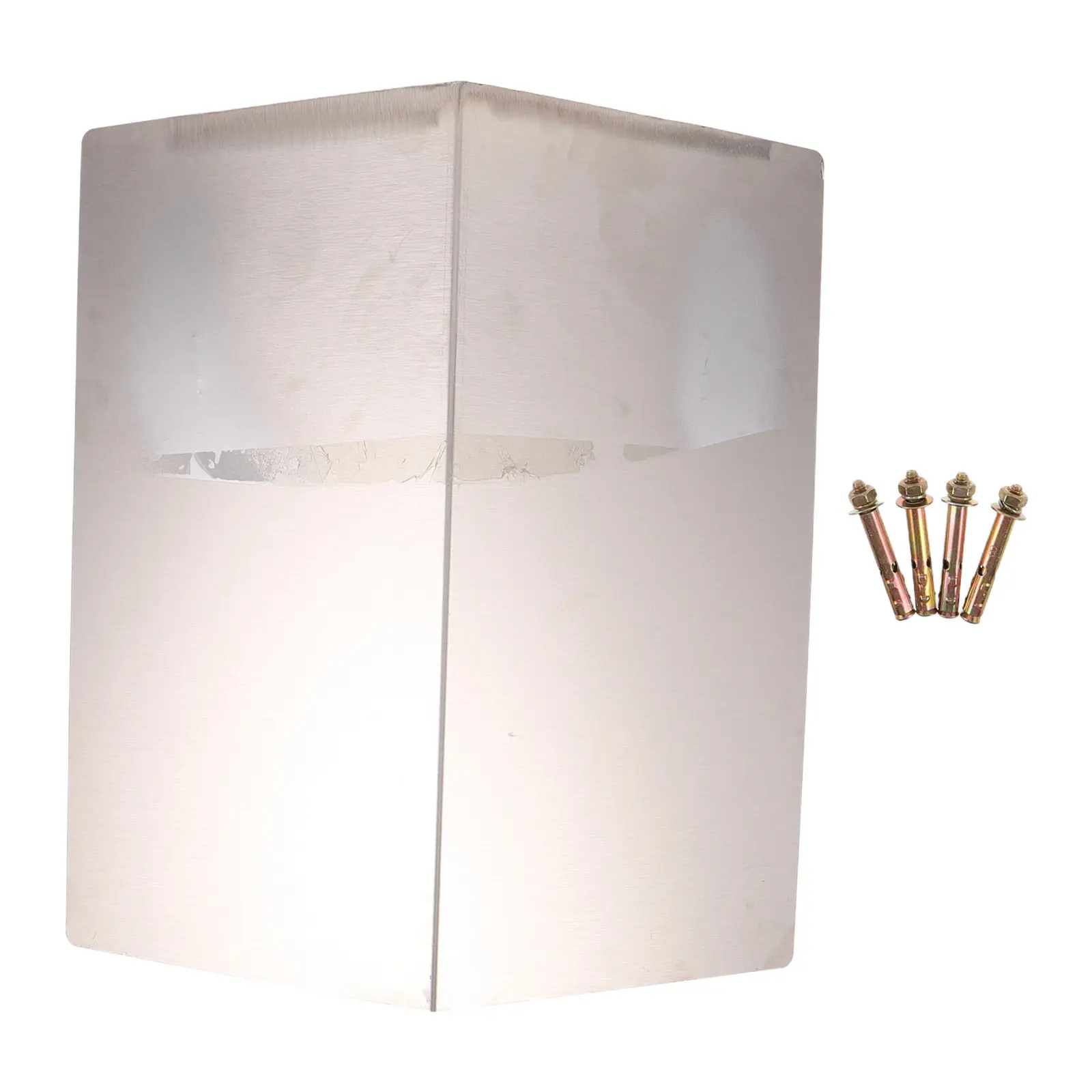Universal Stainless Steel Outdoor Camera Weatherproof Cover Wall Mounted Rainproof Sun Shield for Security Camera Dome Bullet