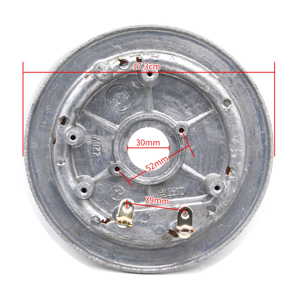 220V Universal Heating Plate Electric Pressure Cooker 17.3cm Heating Element Pressure Cooke Rice Cooker Bottom Plate Heater Part