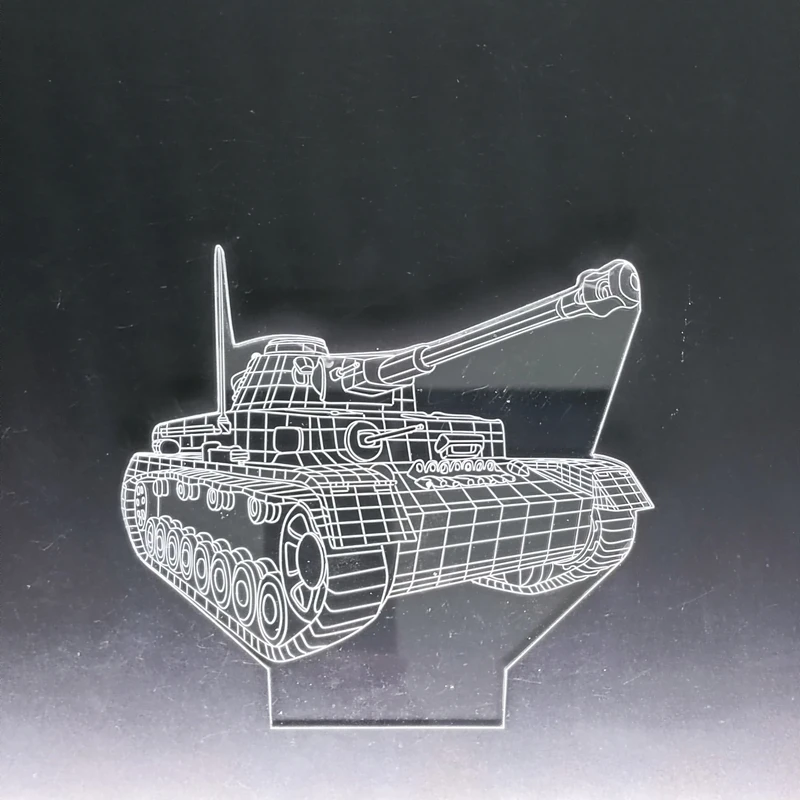 All Car SUV Plane Motor Style Boat Ship Arylic Panel Board Plastic 3D LED Lamp Decor Table Night Light Christmas Party Gift