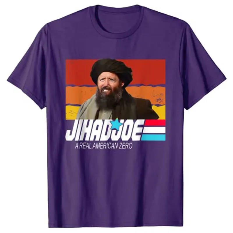 Pro Trump Fans Support Tee Tops Ji.had Joe Funny Anti Biden A JihadJoe Real American Zero T-Shirt Summer Funny Style Tops new