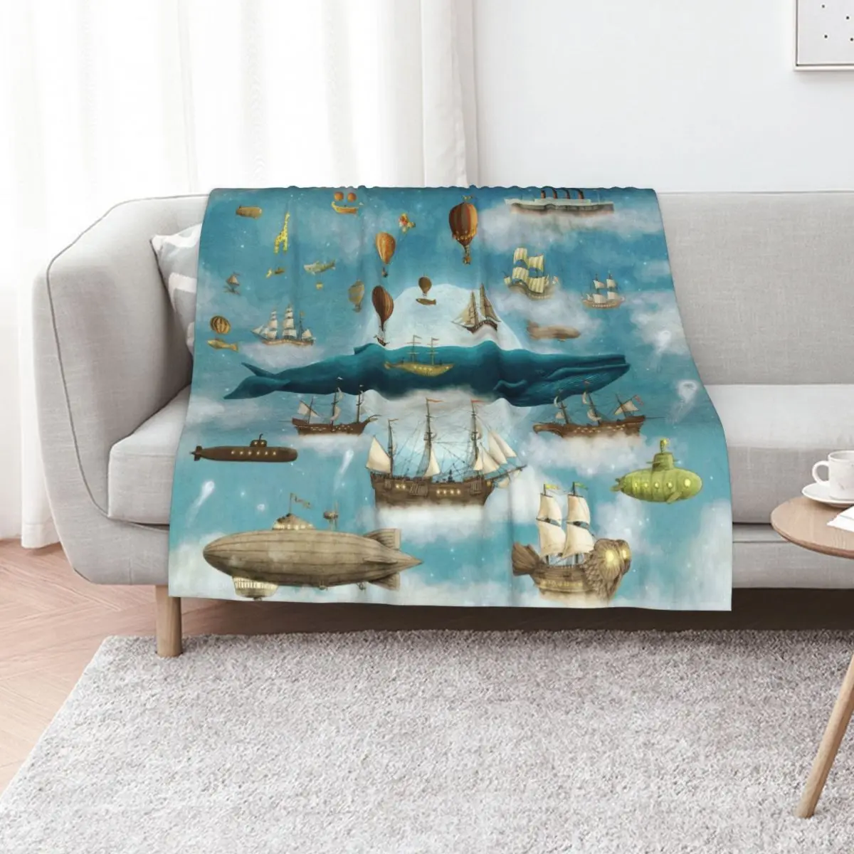 Ocean Meets Sky - Book Throw Blanket Sofa christmas decoration Hairys Picnic Nap Thins Blankets