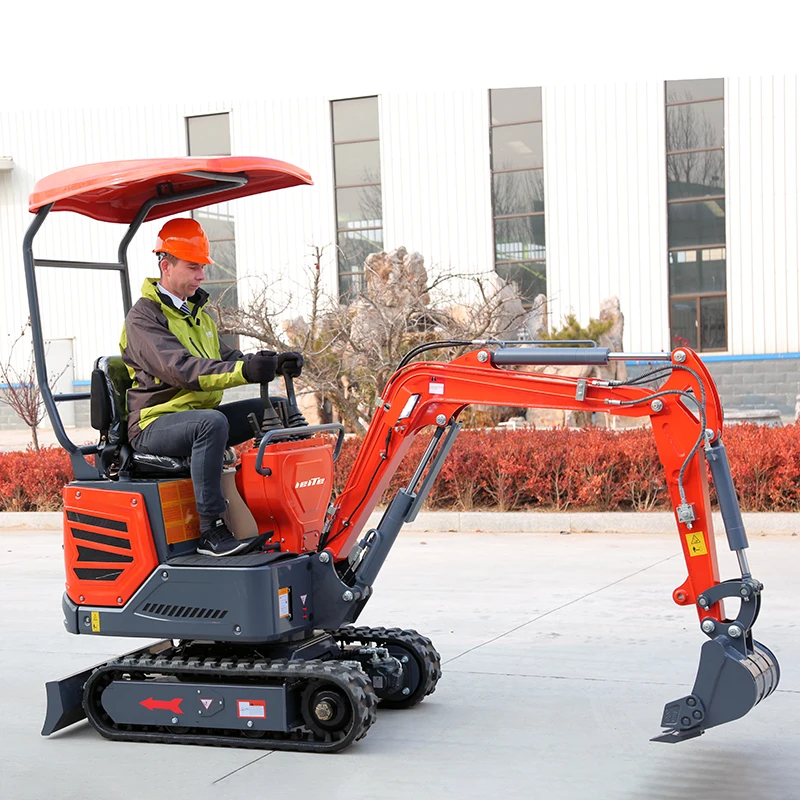 LEITE Máy Móc Trung Quốc Xe Đào Đất Mini Hãng Sản Xuất LT1012PLUS 1.2 Tôn Xe Đào Đất Mini Giá