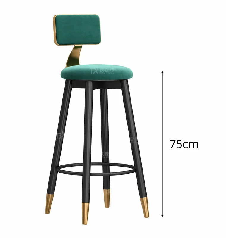 Cadeira gamer designer cadeiras de luxo tabouret design nordic metal café fezes altas para cozinha chaise bar móveis confortáveis