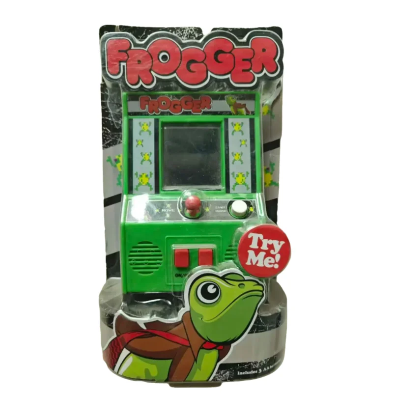KONAMI FROGGER Arcade Classics RETRO Mini gioco portatile di Basic Fun anni '80 GAMES console di gioco retrò