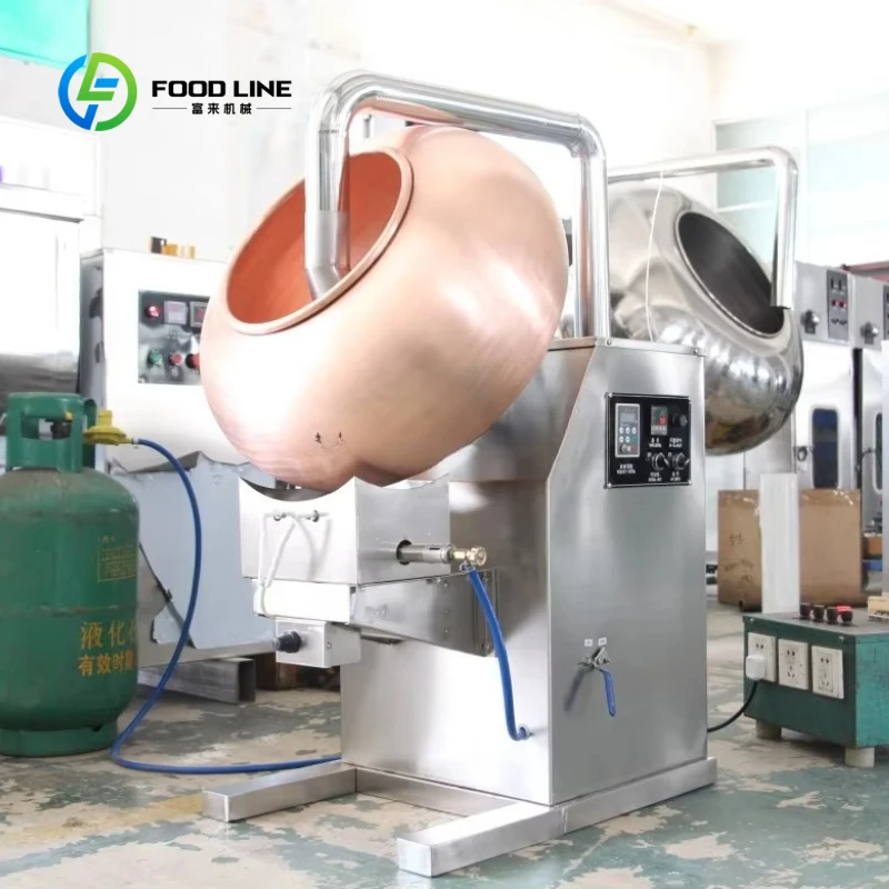Customized Multi-Purpose 600mm Sugar Coating Pan, Chocolate Polishing Machine for Seed, Nut & Bubble Gum Use