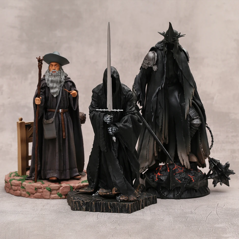 Gandalf / Ringwraith Nazgul / Angmar Figure Figurine PVC Collection Model Doll Toy