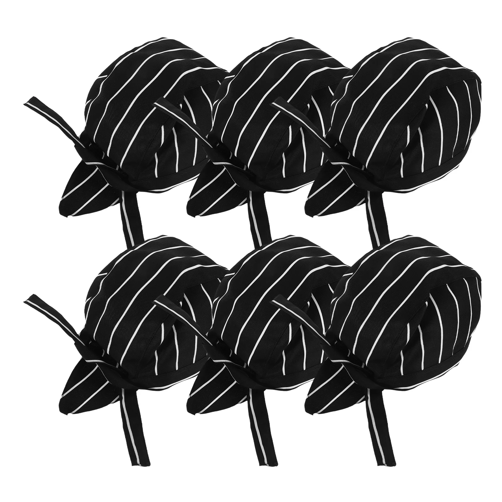 6 pezzi cappello da cuoco giapponese unisex berretto da cucina regolabile ad asciugatura rapida per ristorante personale di ristorazione cappelli da cuoco sushi per adulti