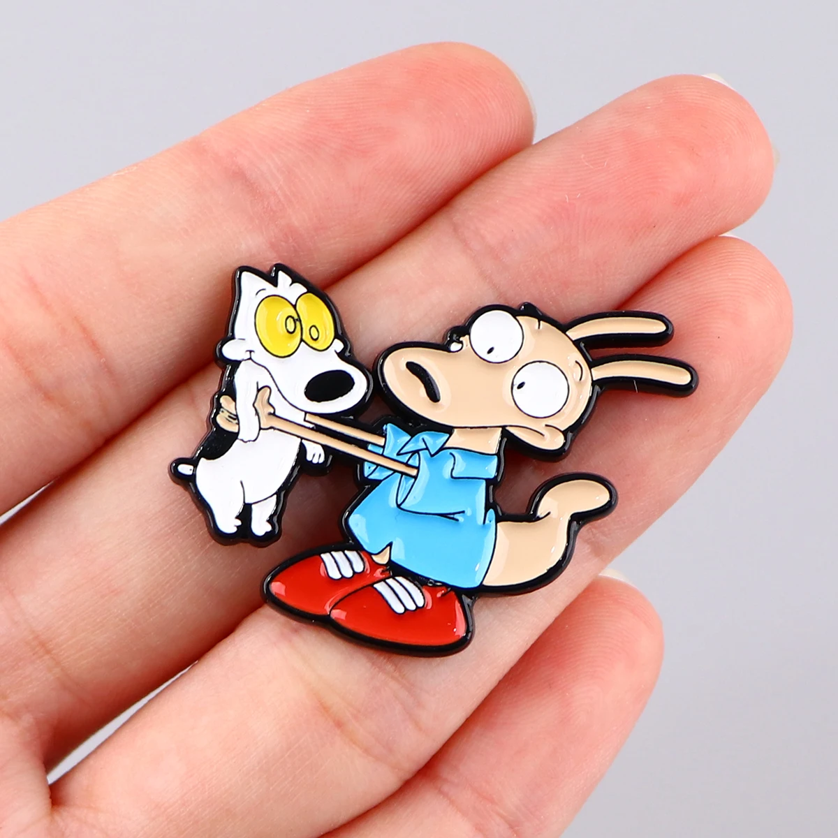 Cute Cartoon Animals Badge on Backpack Dogs Enamel Pin Brooch Pines Lapel Pins Cosplay Accessories Anime Jewelry Birthday Gift