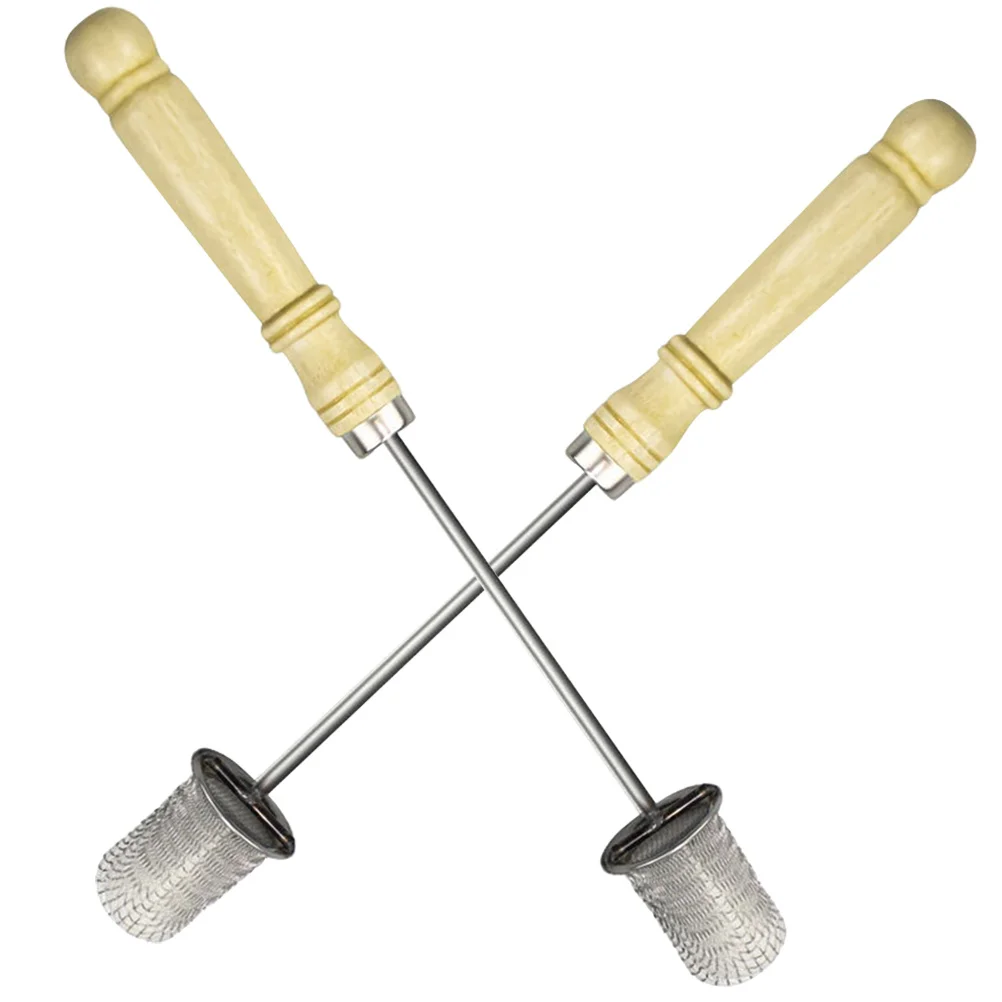 

2pcs Cupping Igniter Stick Fire Cupping Rod Cotton Swabs Anti-Scalding Handle Durable For Home Salon Massaging Therapy Tool