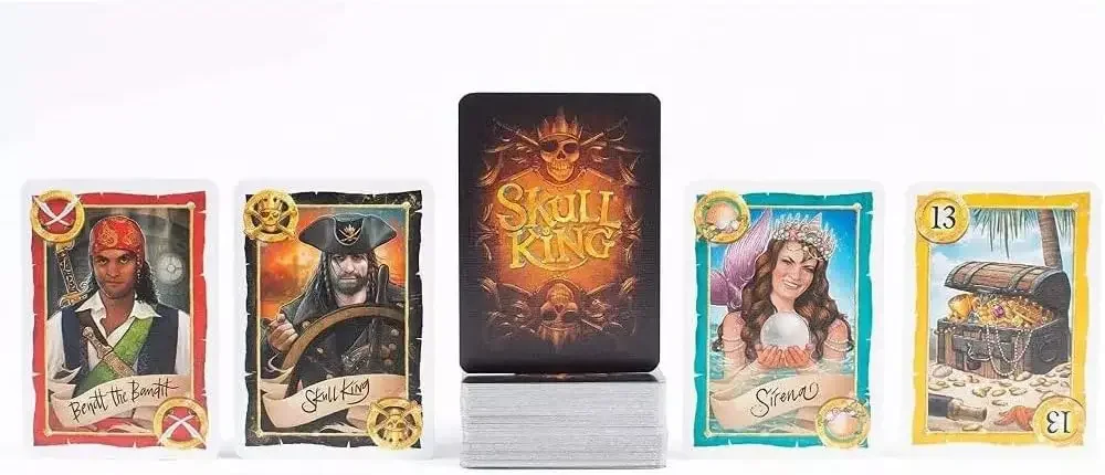 New English version Skull King Ultimate pirate game Hide your Kingdom creator card board game