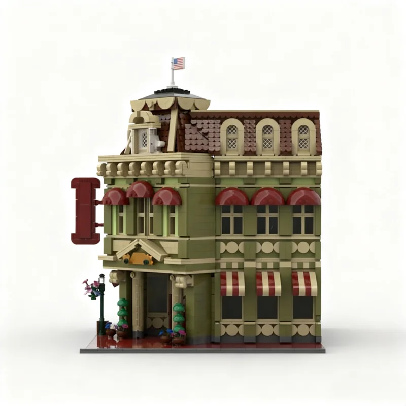 3451 pz MOC Regno Magico Arti di Cristallo Modello Building block Architettura Assemblare regalo Di Natale giocattoli FAI DA TE Creativo Mattoni Per Bambini
