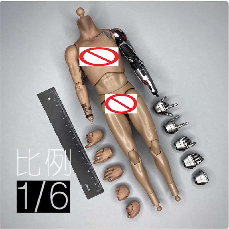 HT 1/6 Male Soldier 2077 Keanu Reeves 12'' Action Figure Body Set Model Toy Accessories In Stock