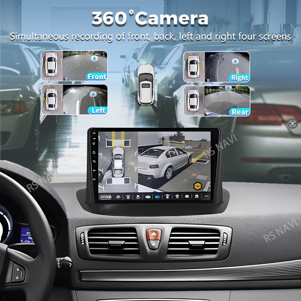 Android 15 Für Renault Megane 3 2008-2014 2K QLED Android Auto Radio Multimedia Video Player GPS AI Stimme CarPlay 4G Stereo