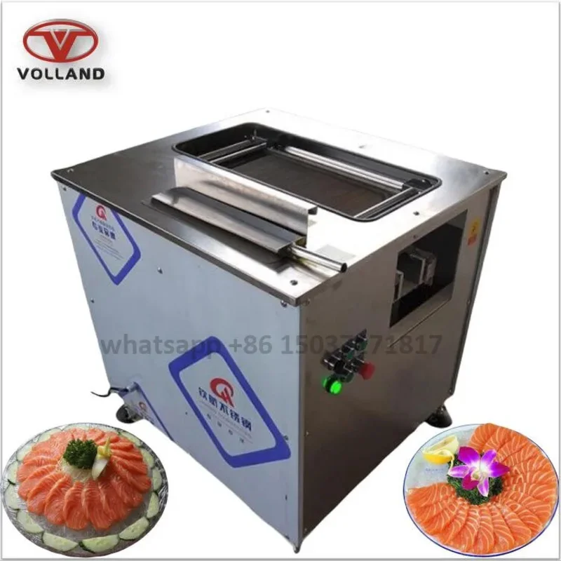 Filetatura di tilapia/macchina da taglio per fette di pesce gatto/affettatrice automatica per salmone