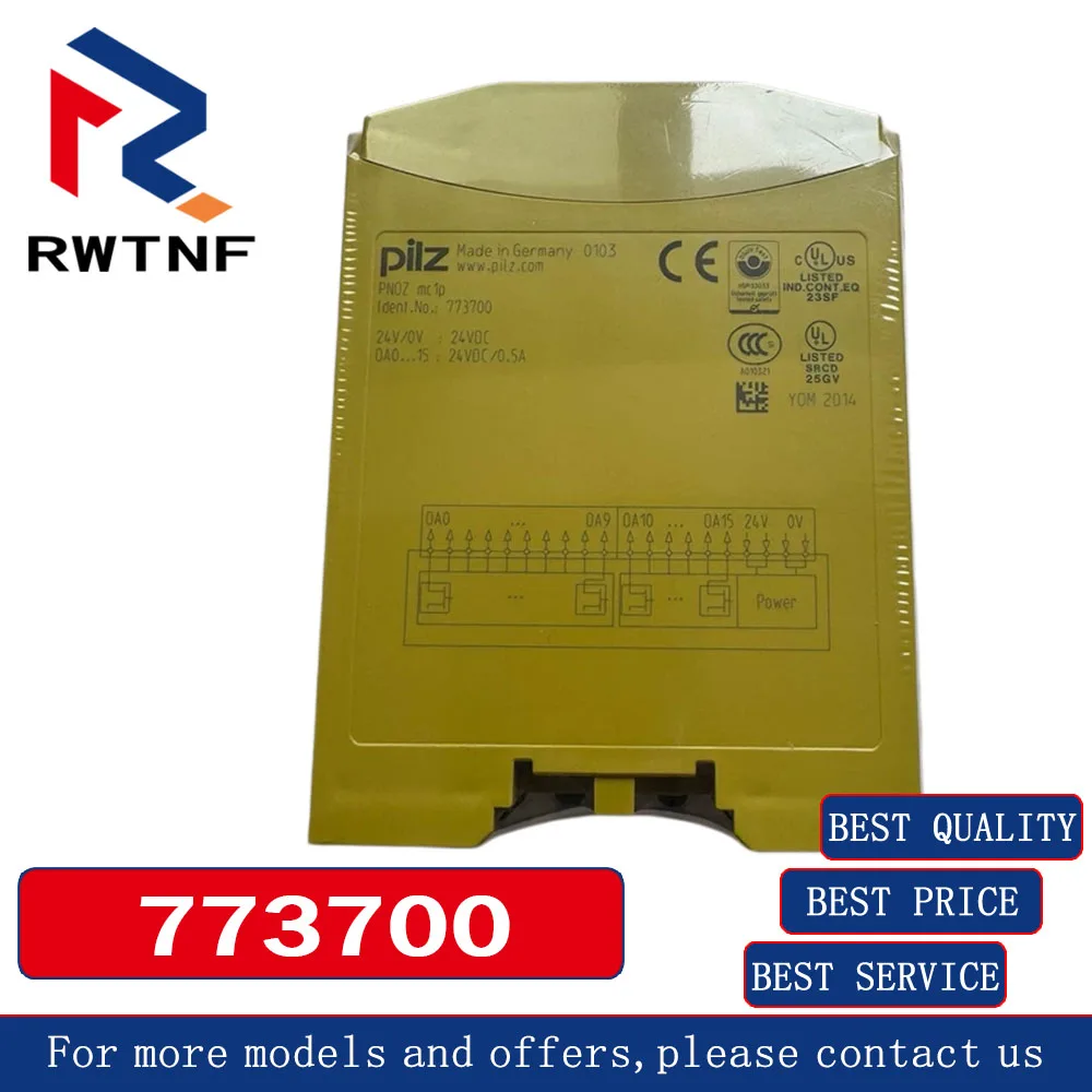 Brand New Genuine 773700 PILZ PNOZ mc1p PLC module,100% original warehouse stock