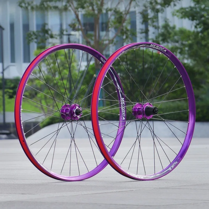 High-strength Mountain Bike Wheelset 26/27.5-inch Rims Aluminum Alloy Strong Durable Bicycle Wheel 120 Echoes Bicycle Parts
