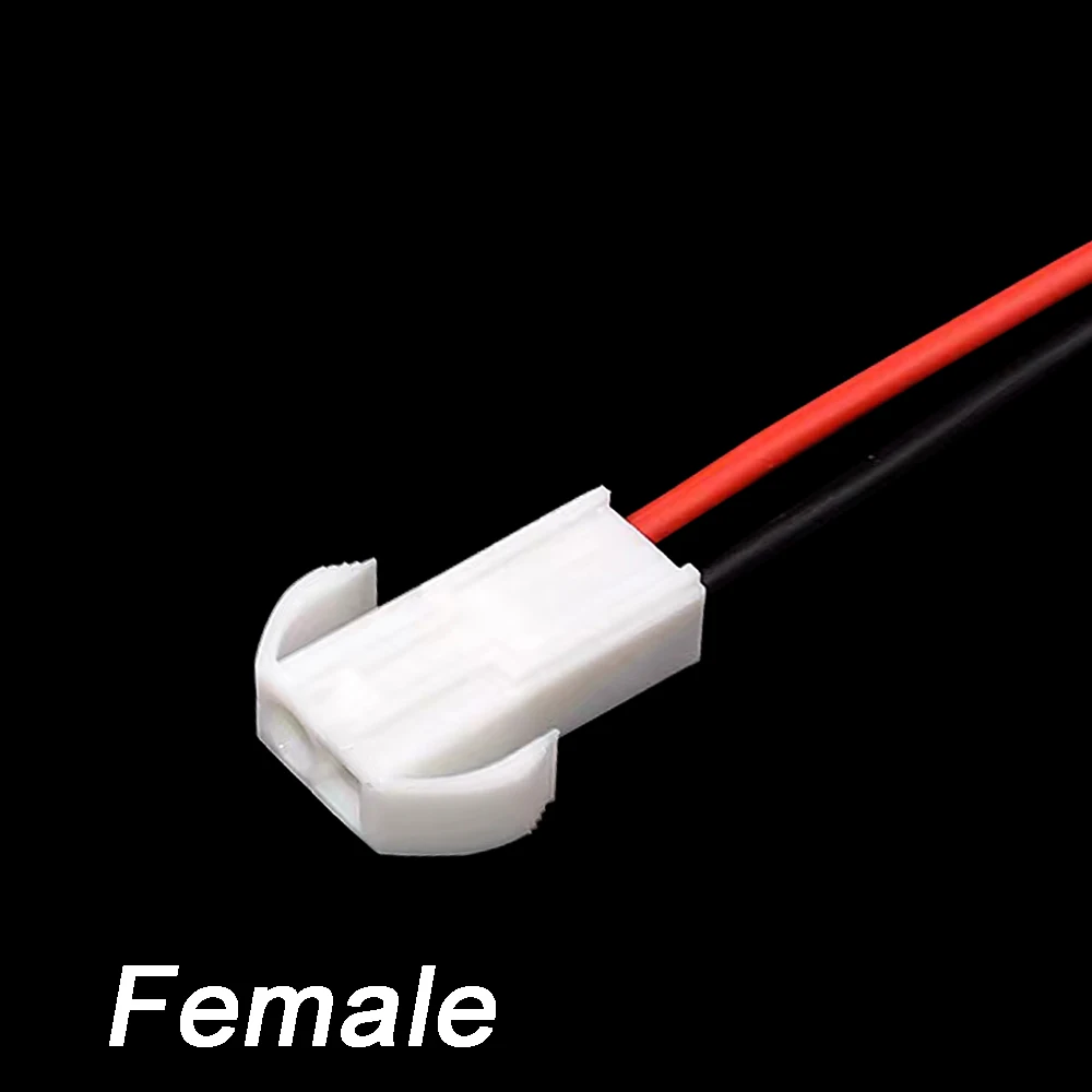 1Pair/1Pcs EL 4.5mm Male Female Terminal Plug Connector 2P Line Spacing 4.5mm Cable Length 20CM For Model Drive RC Output Power