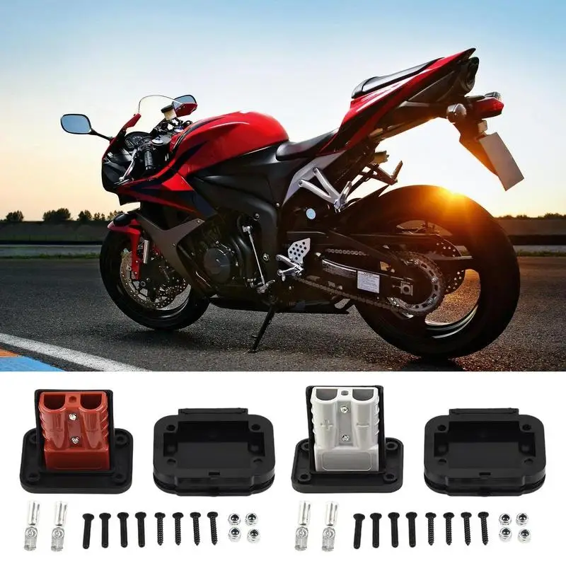 

Разъем Anderson 50А Кабельные разъемы Вилка для Anderson Разъем для скрытого монтажа Кронштейн для корабля Яхта RV Автобус Караван