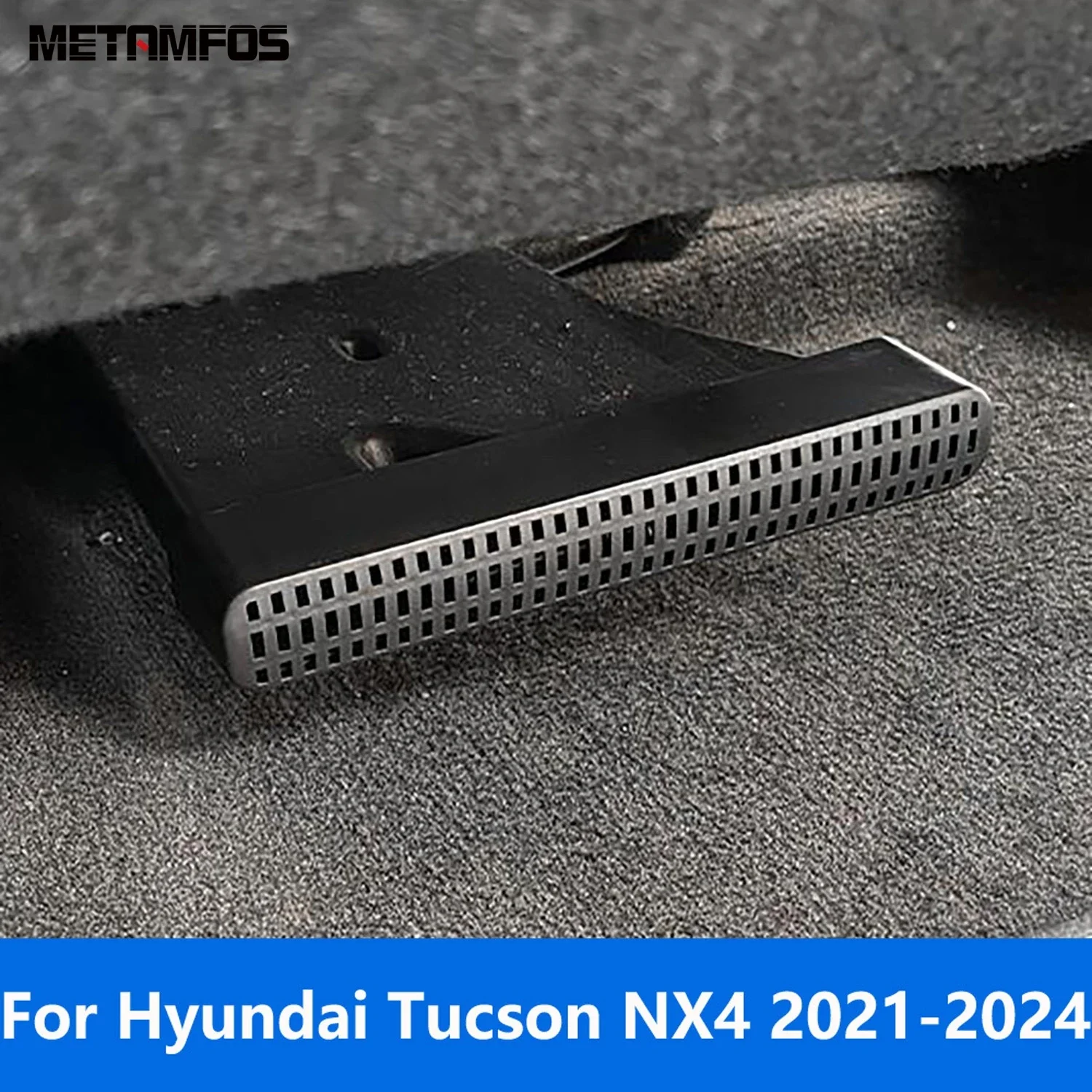 For Hyundai Tucson NX4 2021-2022 2023 2024 Under Seat Air Condition Vent Outlet Cover Trim Anti Dust Guard Interior Accessories