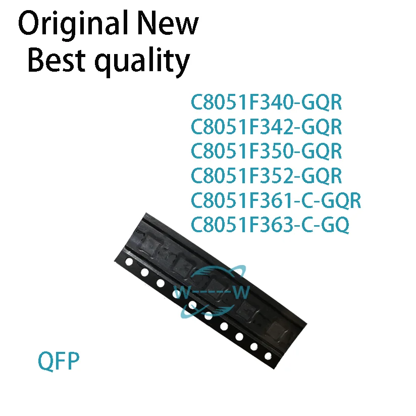 (2 PCS)NEW C8051F340-GQR C8051F342-GQR C8051F350-GQR C8051F352-GQR C8051F361-C-GQR C8051F363-C-GQ QFP IC Chip electronic