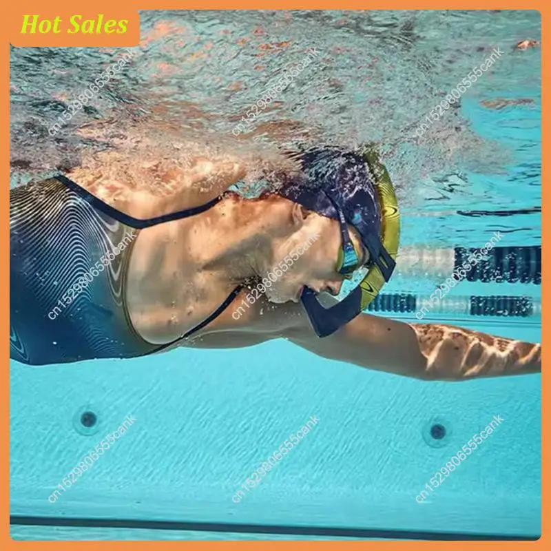 

AA05 Swimming Training Snorkel Tube, Front Breathing Tube Center Mount Silicone Mouthpiece Adult Freestyle Breathing Tube