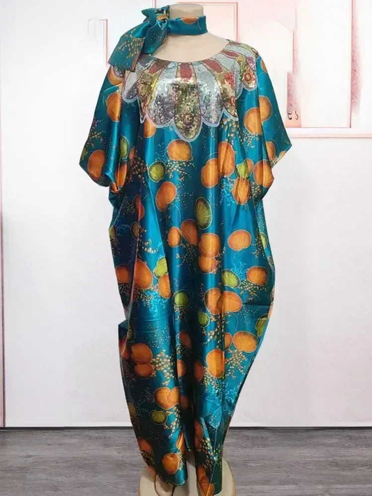 African Dresses for Women Evening Party Dashiki Africa Clothes Robe Plus Size Luxury Dubai Kaftan Abaya Muslim Maxi Dress