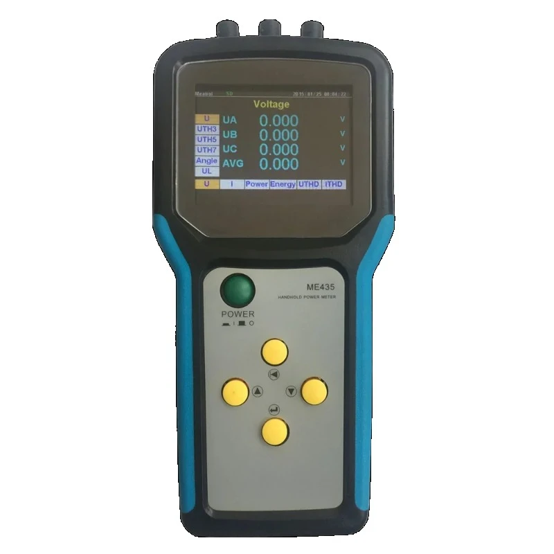 Handheld Three Phase Data Logger ME435 Rogowski Coil Power Meter