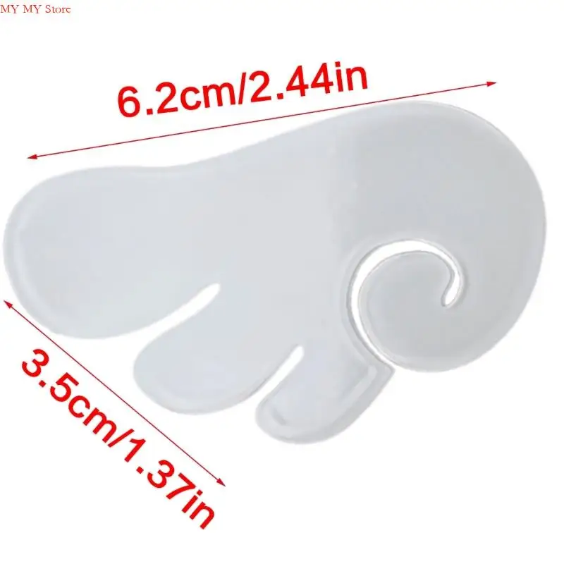 N1he Angel Wing Hair Clip Acrylic Fantasy Hairpin for Women Girls Party Wedding