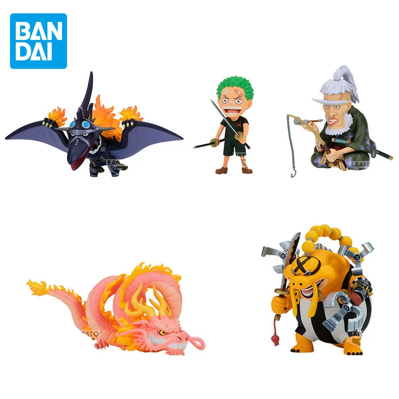 

Фигурка BANDAI из аниме One Piece WCF, оригинальная экшн-фигурка Зоро, король, королева, привидение, остров, Vol 10, игрушки для мальчиков и девочек, детская Подарочная модель