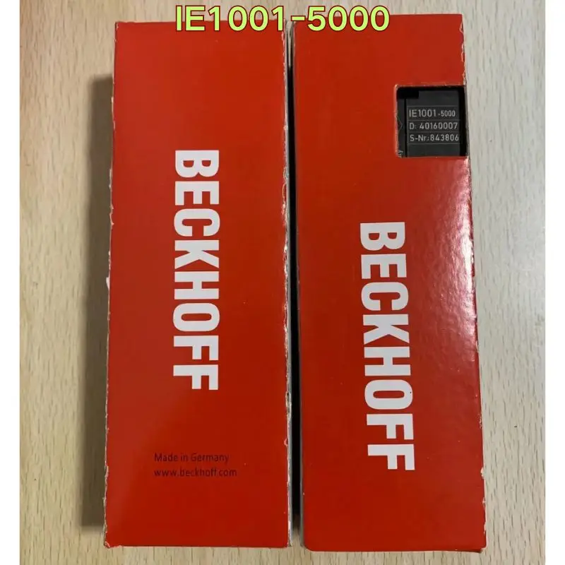 New Beckhoff module IE1001-5000