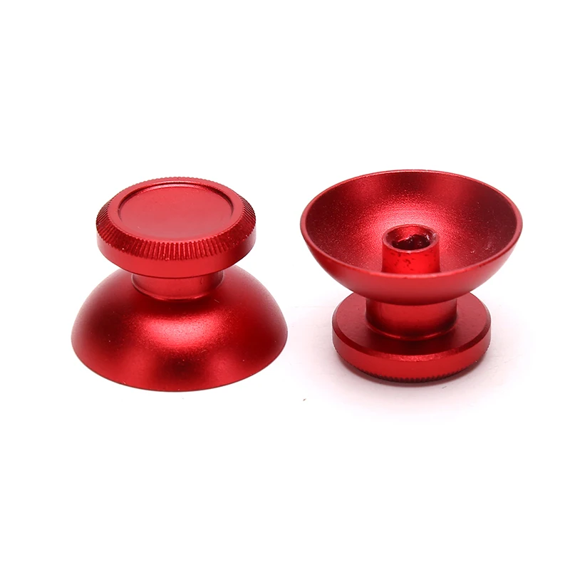 2PCS Metall Analog Joystick thumb-Stick Grip Cap Ersatzteile für PS4 / Xbox Controller thumbstick Ersatz