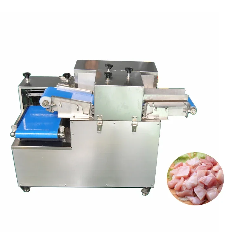 

Commercial Automatic Fresh Meat Slice Cutting Machine Fresh Meat Block Cutting Machine Meat Cutting Machine