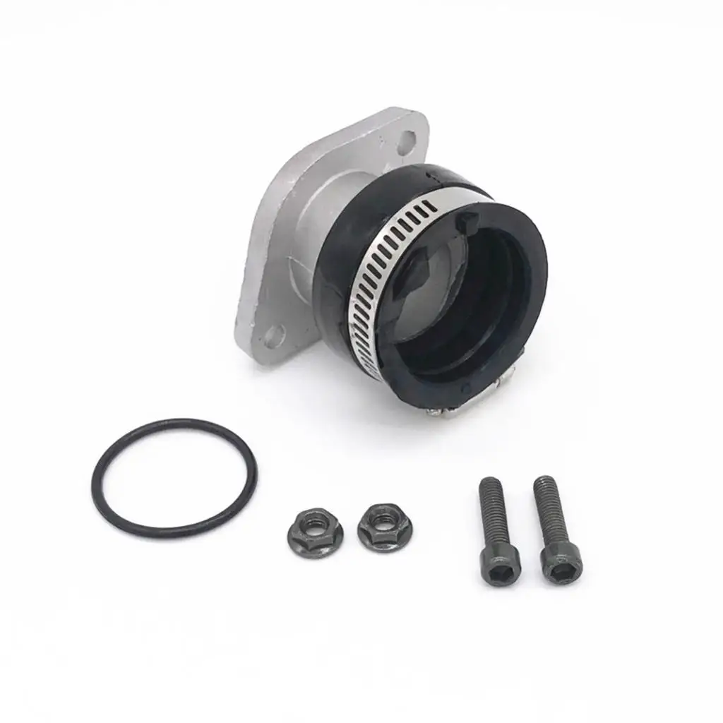 

Engine Intake Manifold Carburetor Aluminum Mounting Pipe for Yamaha Tracker250 YFM250 1999 2004 Motorcycle Replacement Accessory