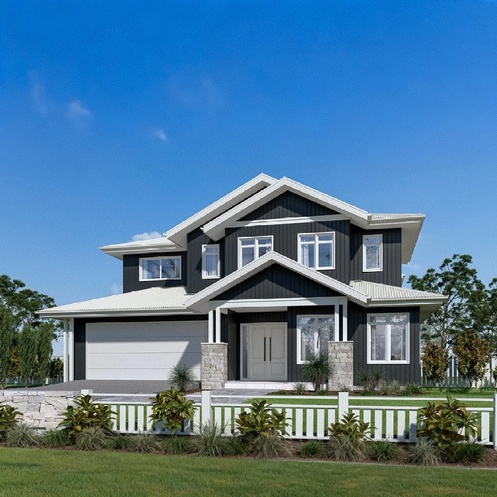 Factory Supply Fast Build Light Steel Gauge Metal Frame Prefabricated House Luxury  Villa with 5 Bedrooms Design House