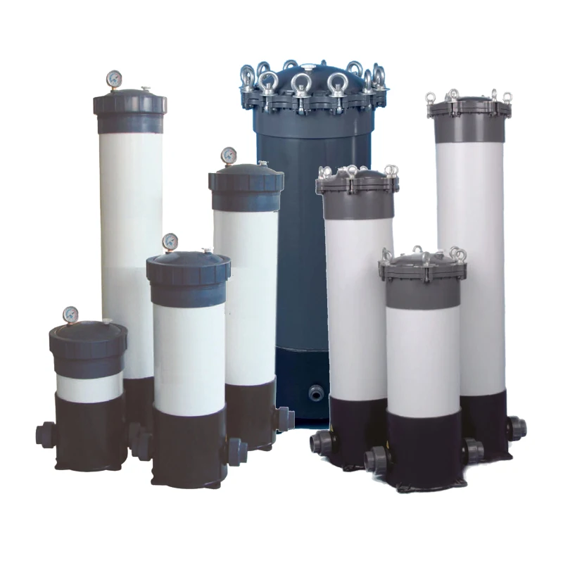 

20 30 40 Filter Housing Upvc Cartridge Filter Housing Hpcf-5dc2 for Solvent Corrosion Resistant