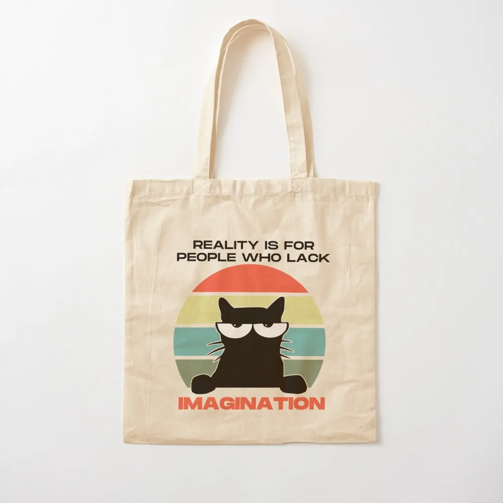 

My Neighbour Retro Anime Cat Quote Tote Bag canvas tote bags Big bag Canvas Tote Bag