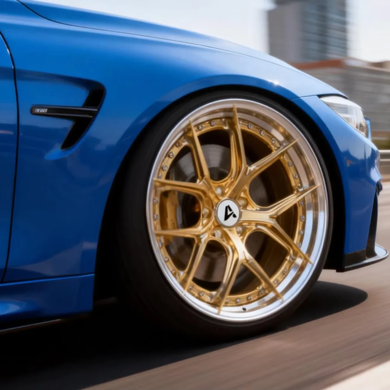 

Long Lasting Aluminum Alloy Wheel Rim Fine Finish Stable Performance 17 Inch Wheel Hub