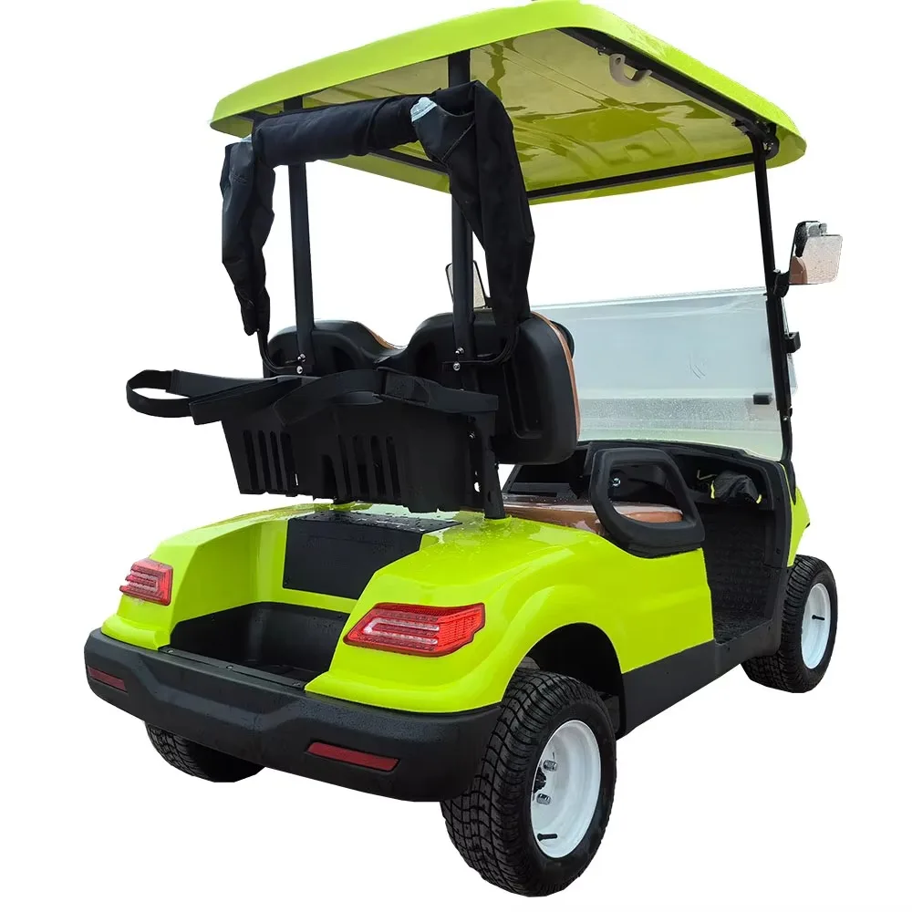 عربة جولف كهربائية بمقعدين مع عربة جولف معتمدة من CE
