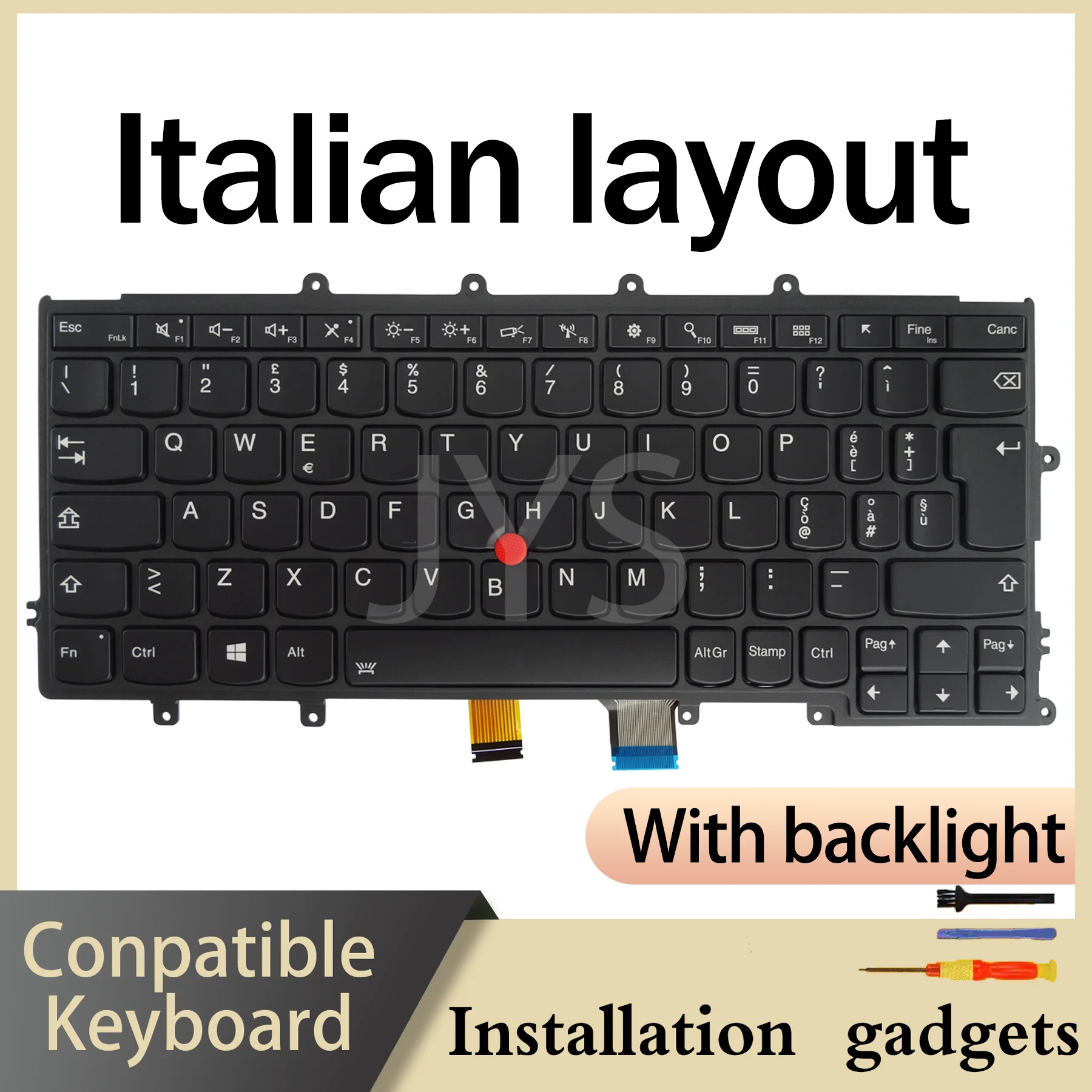

For Lenovo Thinkpad X230S X240 X240S X250S X250 X260 X270 04X0199 backlit keyboard IT LA PT UK US RU SE PL NL layout