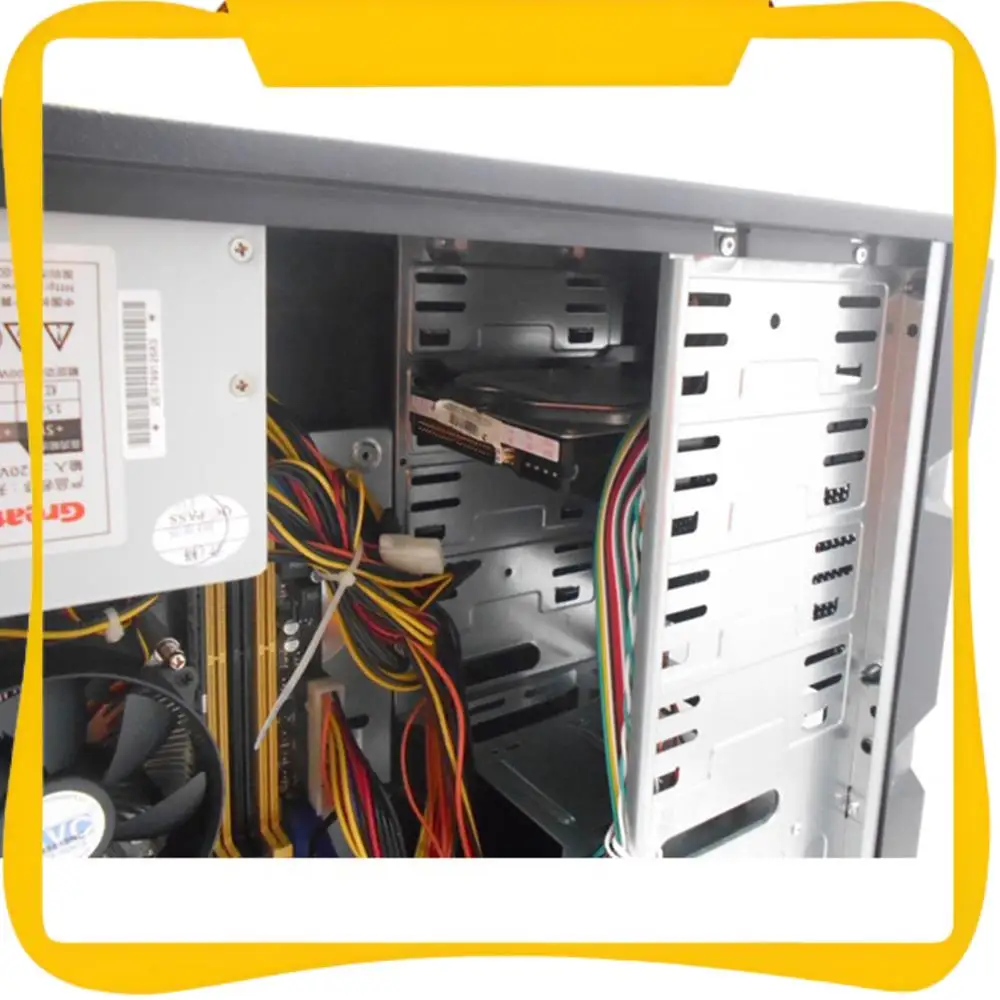 

3.5 Inch To 5.25 Inch Floppy To Optical Drive Bay Mounting Bracket Converter For Front Panel USB Hub Floppy Harddisk Box