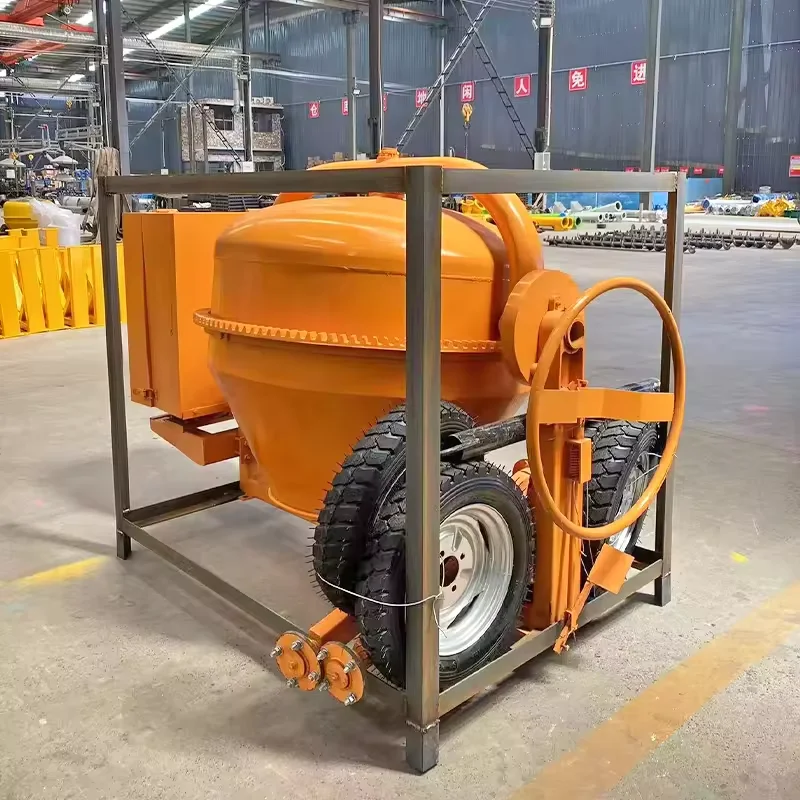 

Best Quality Motor 500L Manual Discharge High Efficiency Concrete Mixer Machine 6-8 M/h 1 Year Warranty