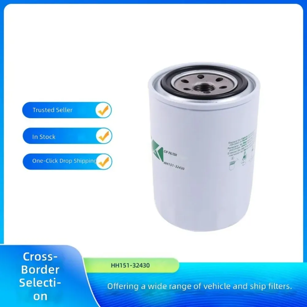 For Kubota KX033-4 Excavator Oil Filter HH151-32430 P550008 Replacement Engine Maintenance Parts