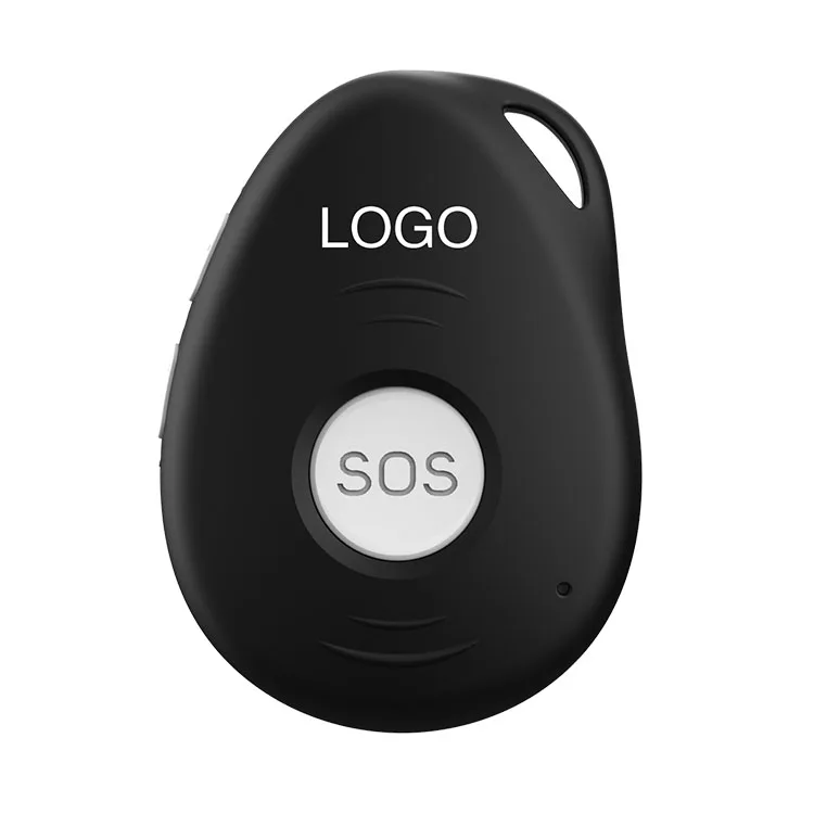 4G Waterproof GPS Tracking Pendant With SOS Panic Button Personal Alarm With Watch Case and Keychain