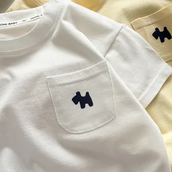 Kids' Cartoon Short-Sleeve T-Shirt | Loose Crew-Neck Top 6 Boys' T-Shirt Children's Loose Top Girls' Short-Sleeved Crew-Neck Blouse Summer Baby Casual Cartoon Pullover Kids New Clothing 6