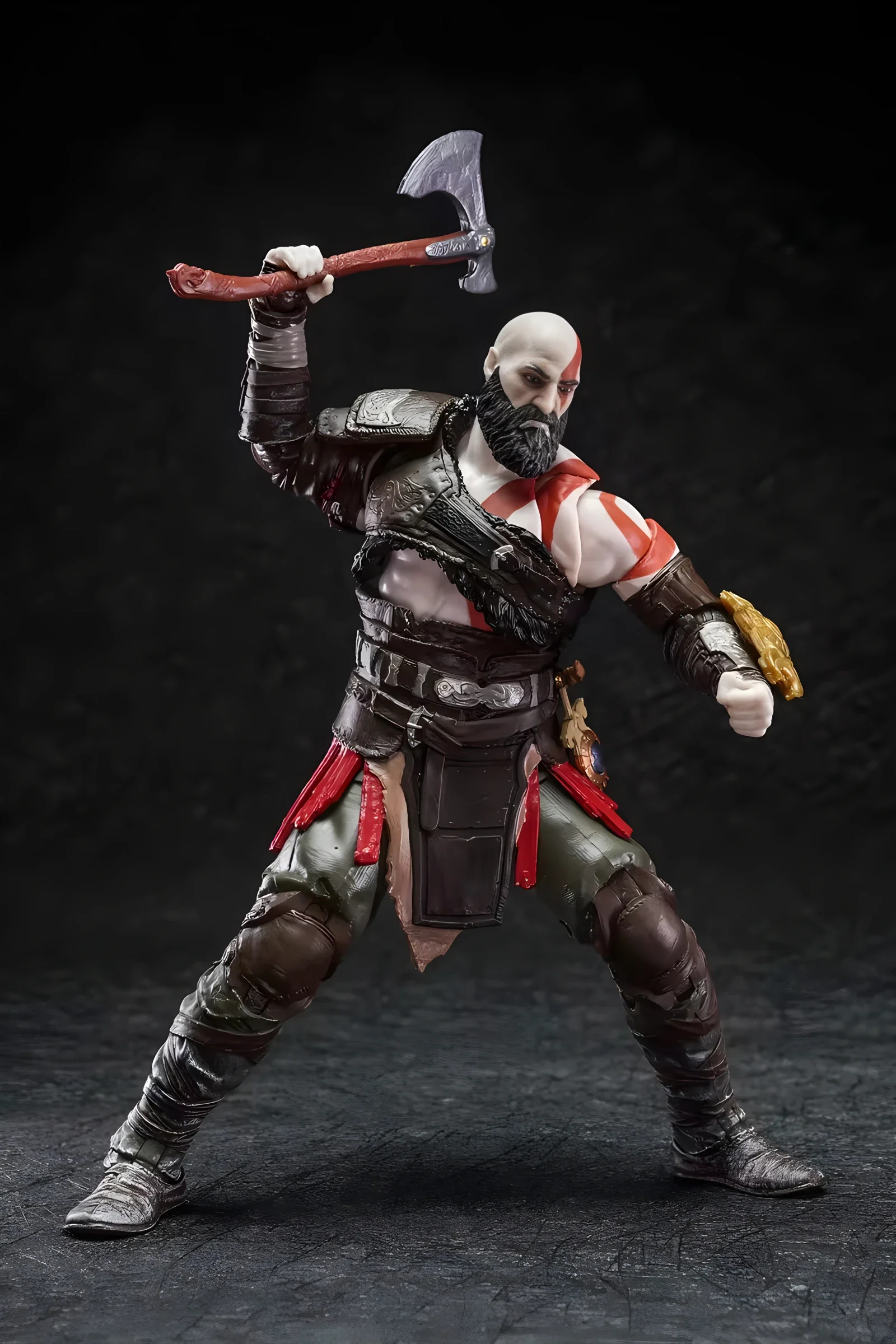 God Of War rysunek akcja Ragnarok Kratos 15.2cm Model gry zabawki 100% oryginalna limitowana ozdoba dekoracja edycja kolekcjonerska lalka