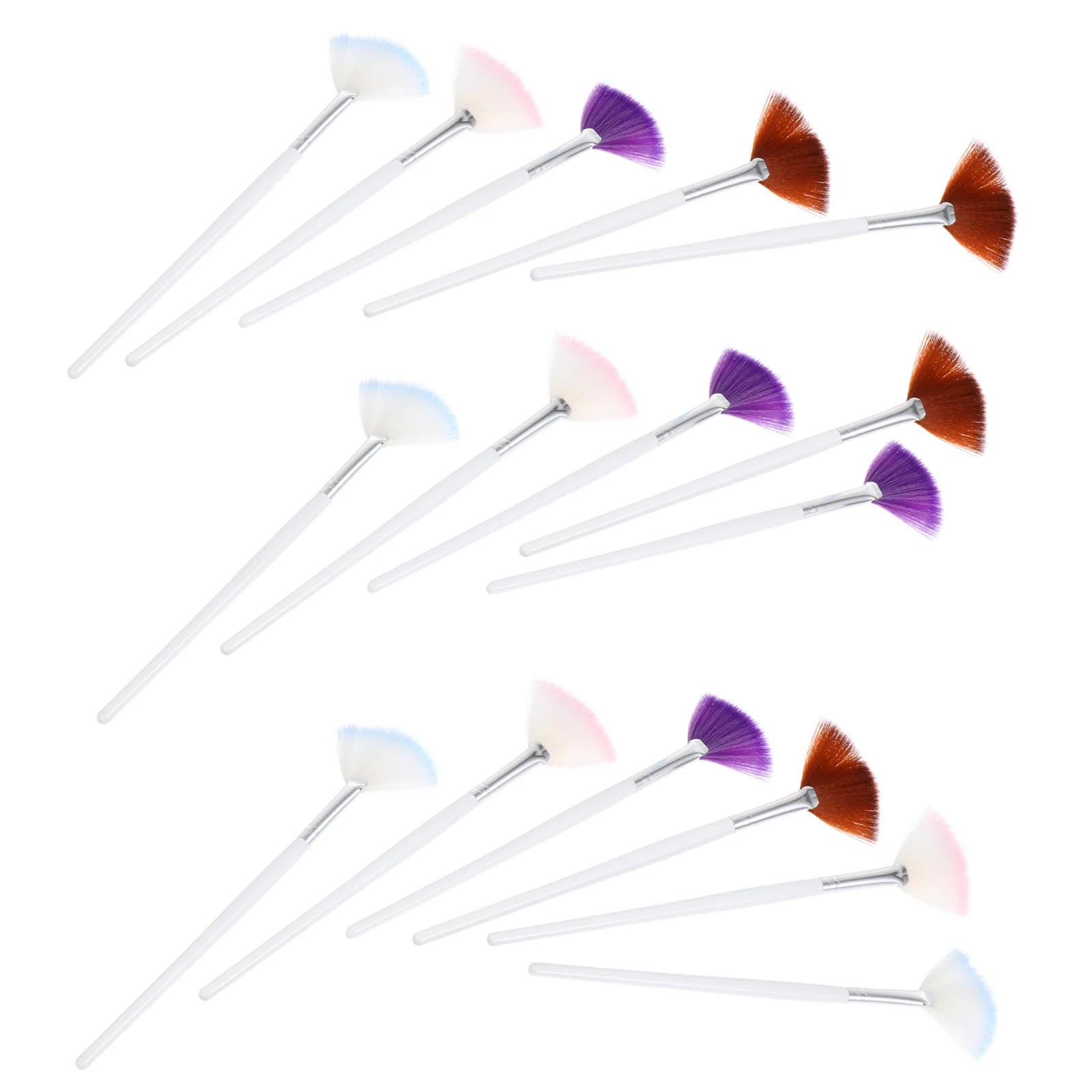 Set di pennelli da 16 pezzi Design facile e delicato sulla pelle per evidenziare il kit per il trucco quotidiano del correttore