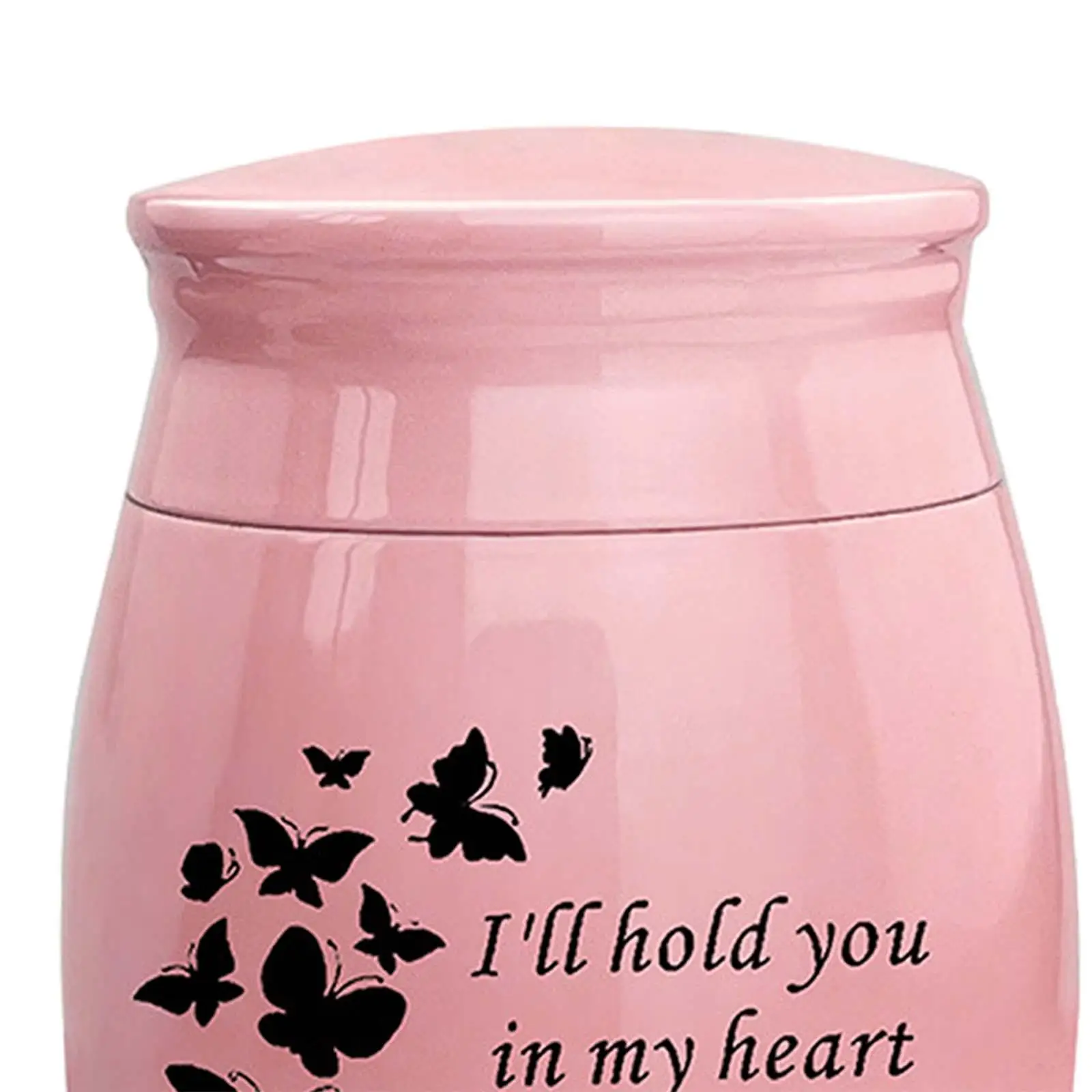 Compact Zinc Alloy Urn for Dog Ash Cat Kitten Memorial Storage Holder Pet Remembrance Gift
