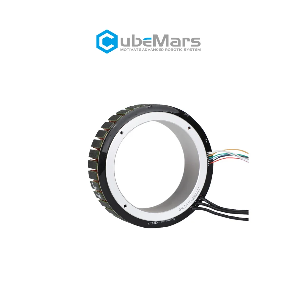 محرك Cubermars RO100 KV55 بدون فرشاة لمفصل الروبوت مع محرك مؤازر خفيف الوزن BLDC لمحور الروبوت AGV #6