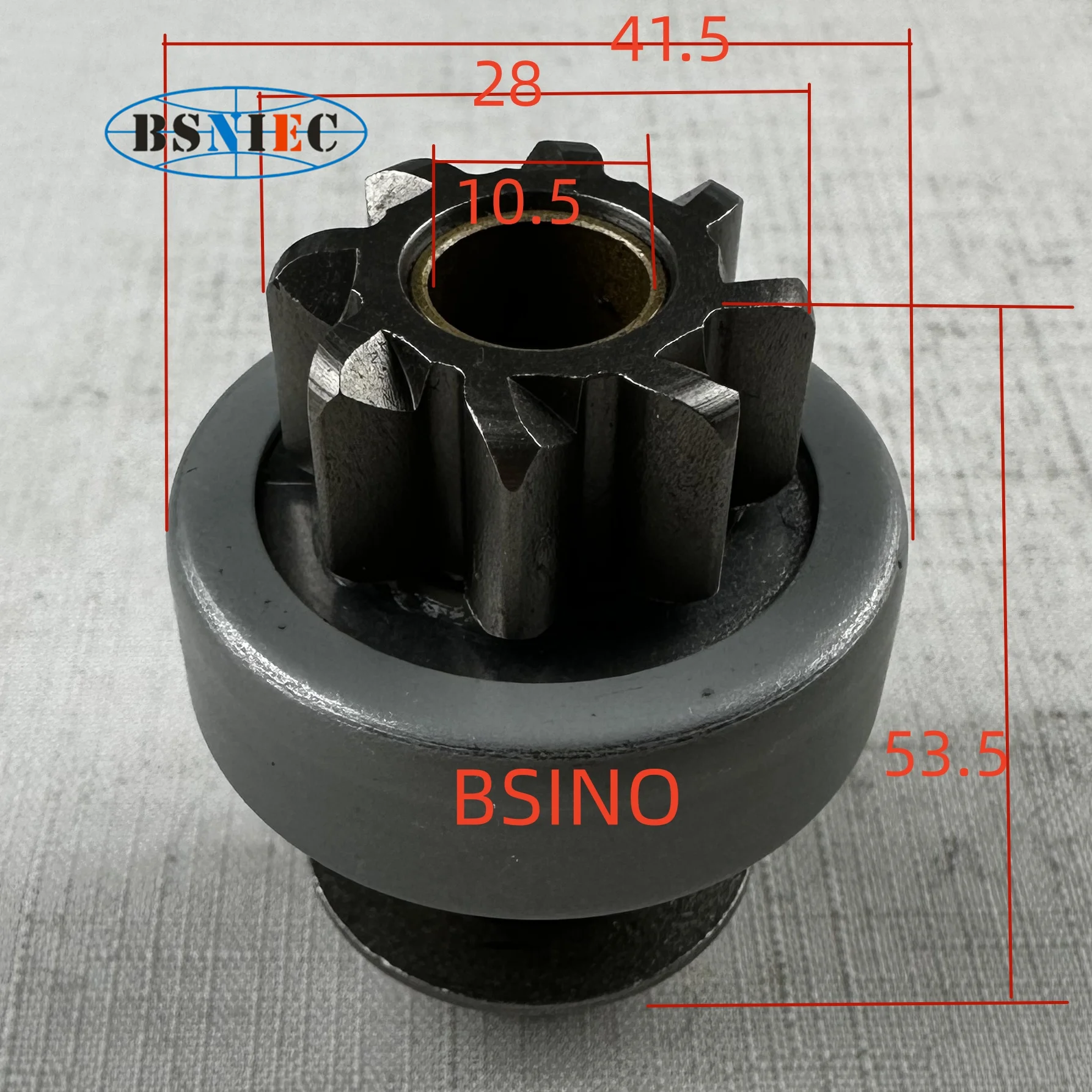 STARTER MOTOR DRIVER BENDIX GEAR BG1063 133805 0283005040 5811230340 8944551730 280110J010 548233 FOR SUBARU SUZUKI YARIS